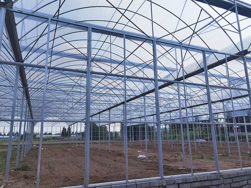 A five layer coextrusion greenhouse big shed membrane